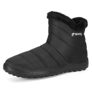 Gracosy Women’s Winter Ankle Boots EU 42